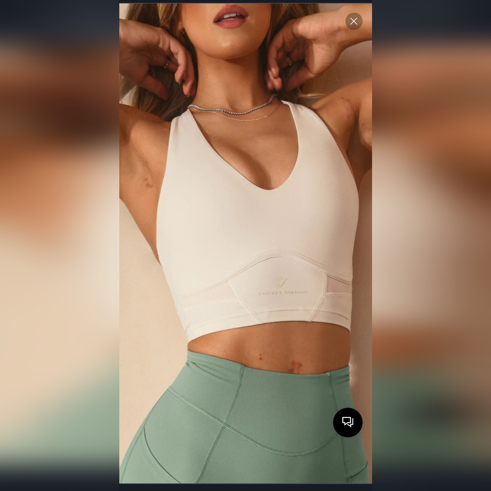 Gymshark Whitney longline bra